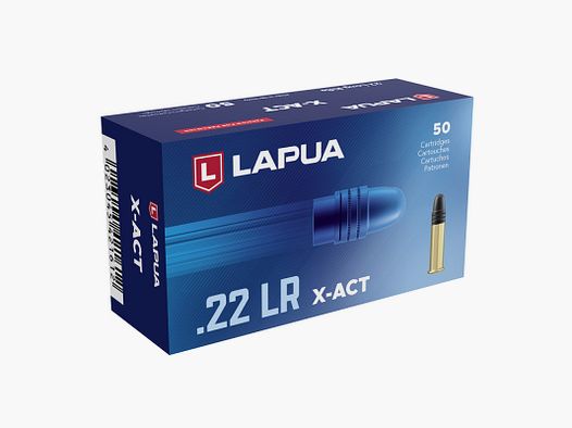 MUNITIONS LAPUA X-ACT 22LR 420161