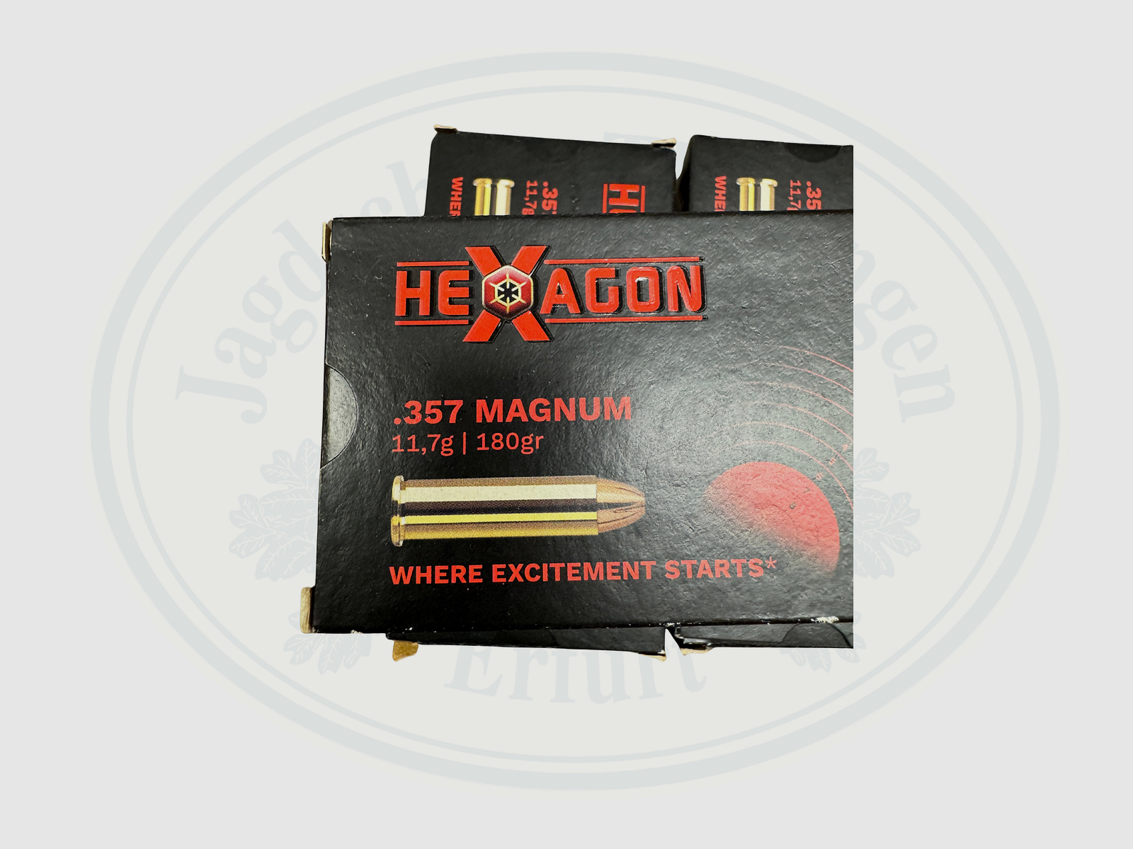 Hexagone .357 MAGNUM 11,7g /180 gr