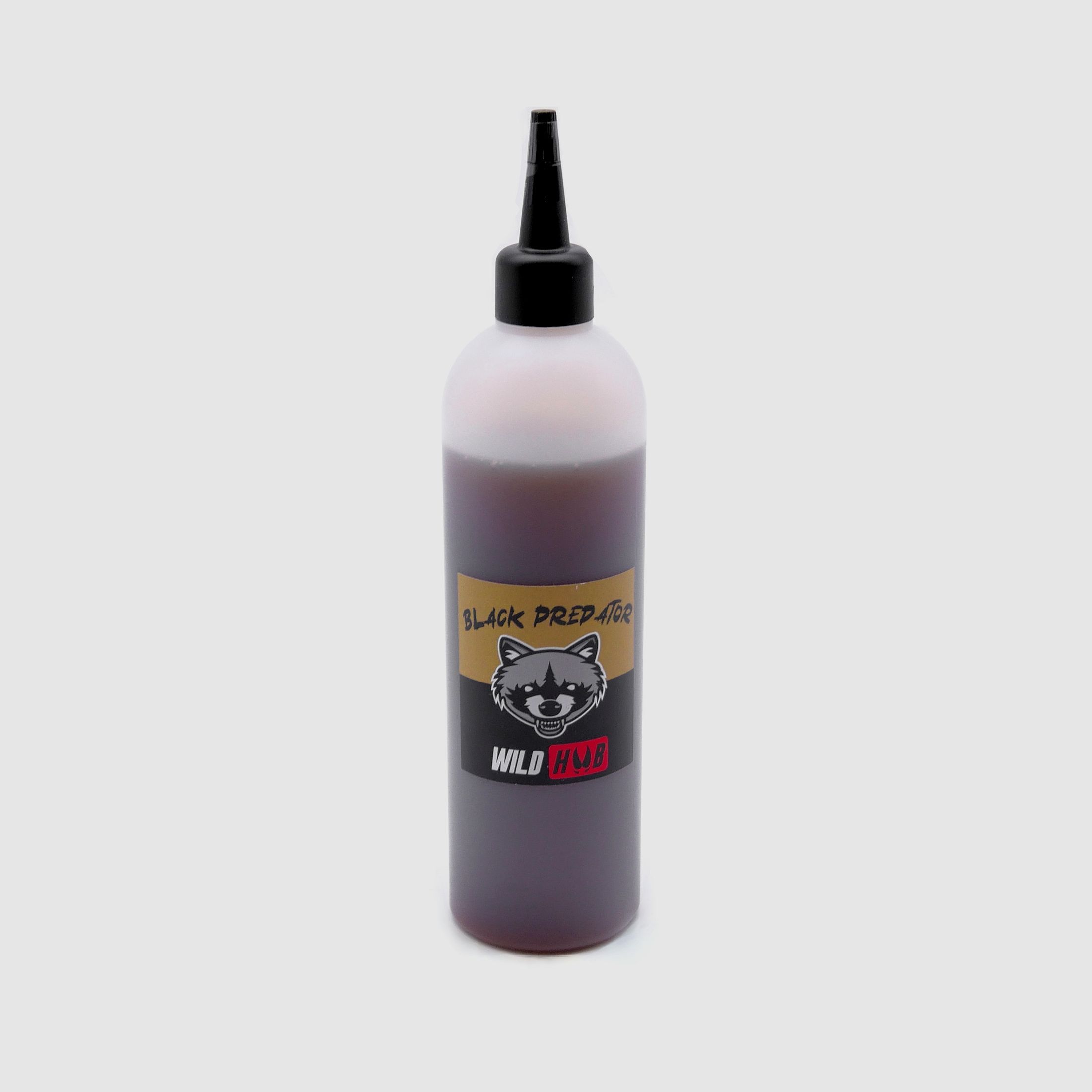 Wild Hub Black Predator Caza de animales salvajes Raccoon Caza con trampas 250ML
