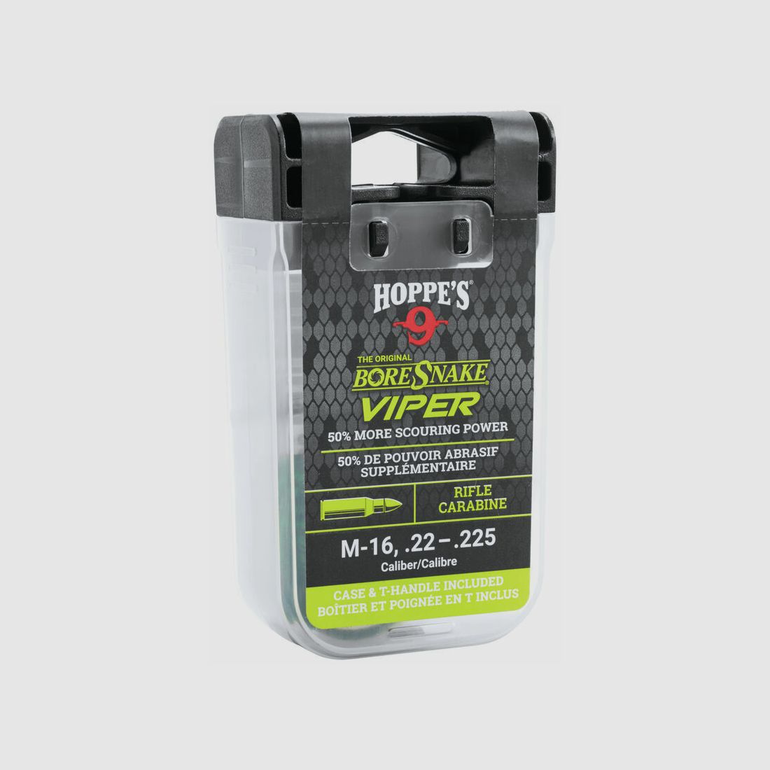 Cuerda de limpieza Hoppe BoreSnake Hoppe's Viper para rifles de calibre