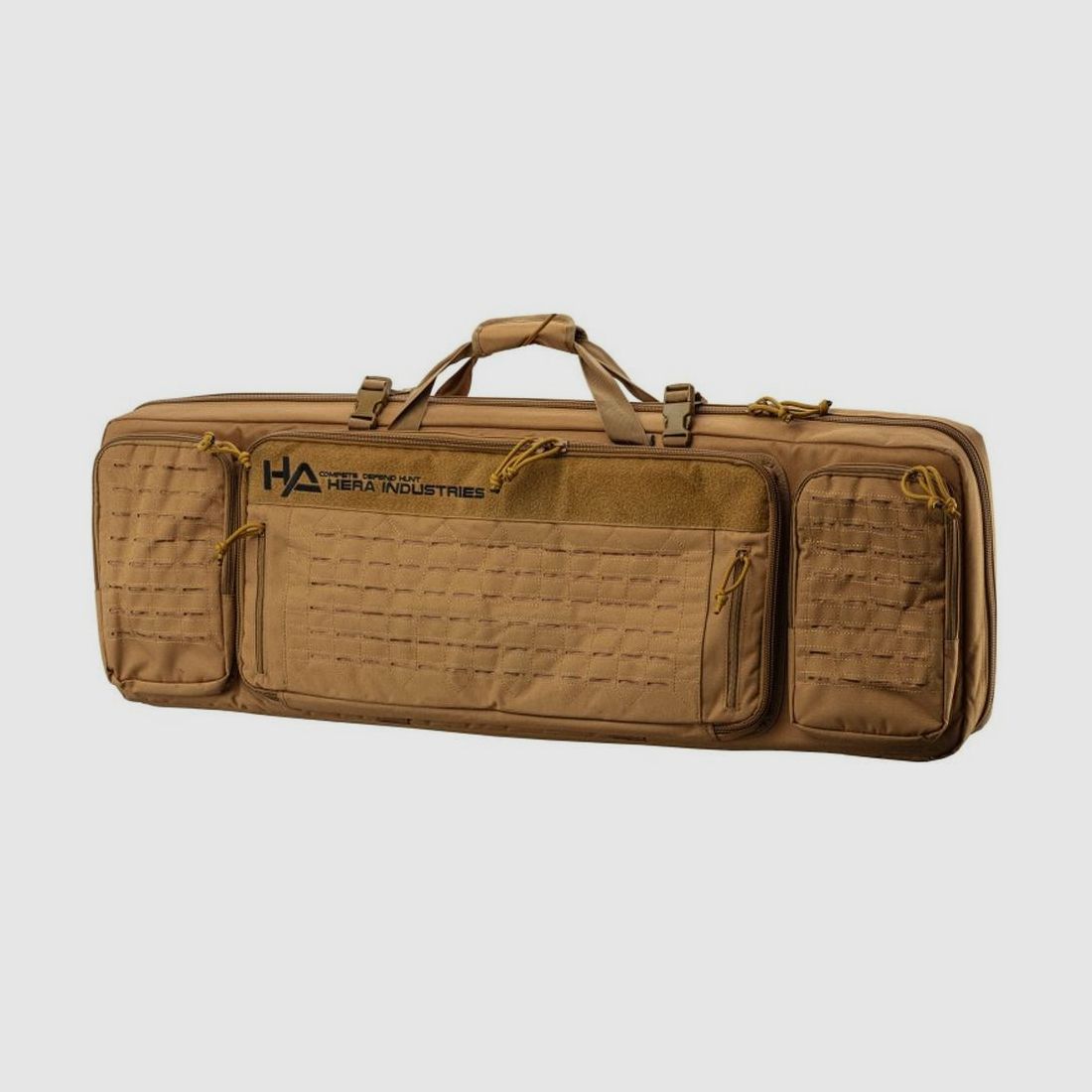 Futteral für 2 Waffen Hera Arms - 42 Tan - Widerstandsfähiger Schutz - Sichere Transport, Bild 3 von 5
