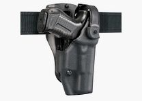 FONDINA THUNDER MODELLO D-SHELL IN POLIERO TERMOFORMATO FODERATA CON DOPPIO SISTEMA DI SICUREZZA PER BERETTA 92-98 DX SOLO CORPO