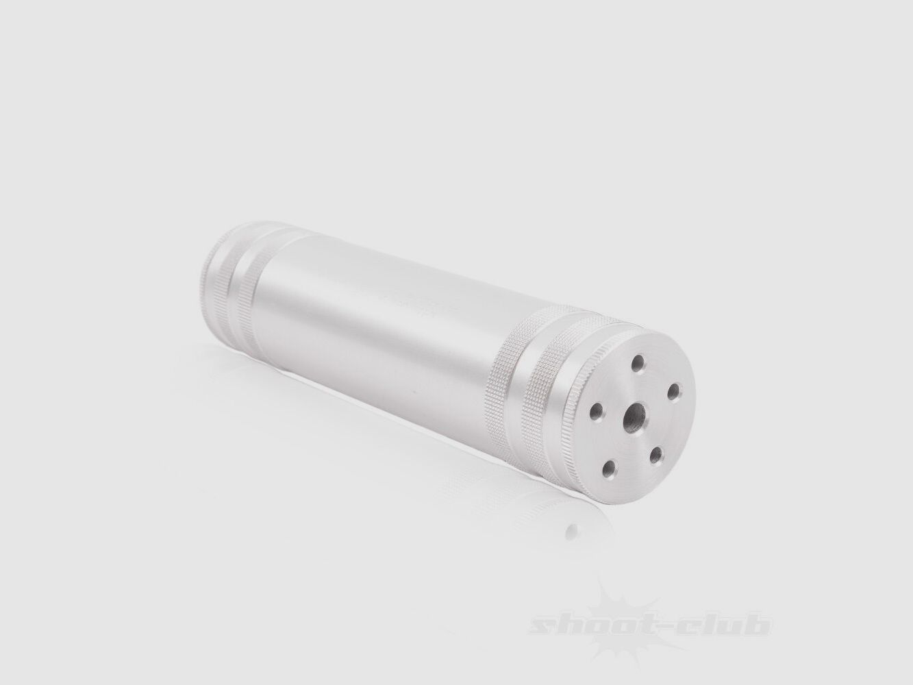 shoXx Universal Blank Pistol Silencer - Silver