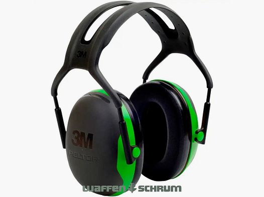 3M Peltor Gehörschutz X1A schwarz-neongrün