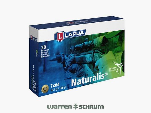 Lapua Naturalis 10,1g - 156gr. 7x64