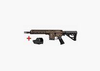 PACK AR15 SCHMEISSER S4F BRONZE 10.5 CAL. 223 MLOCK + PR FALKE LE