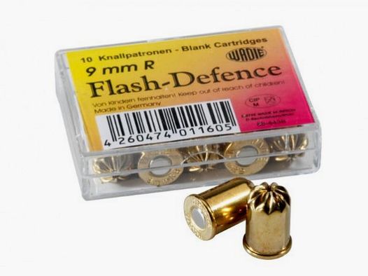 WADIE REVOLVER-FLASHPATRONEN - 9MM R.K. - 10 SCHUSS