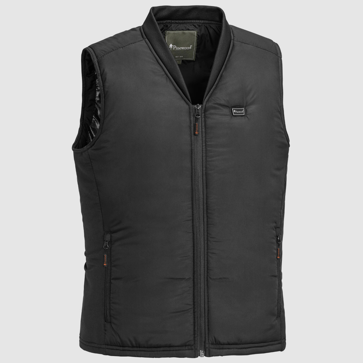 Pinewood Heizweste Ultra Body Black/Grey