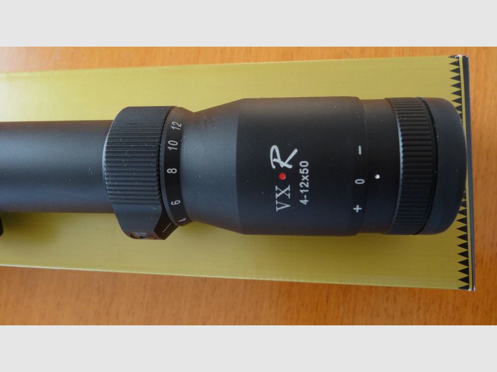 Leupold richtkijker: Leupold 4-12x50VX-R, verlicht.