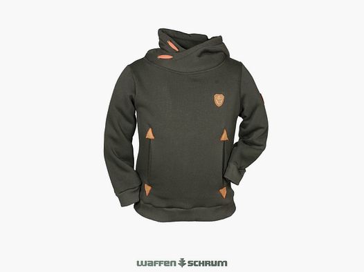Hubertus Kinder Hoody Outdoor  Oliv