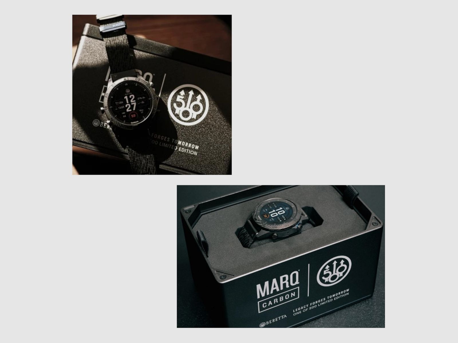 Beretta Digital Watch Marq Carbon Garmin 500 Years Anniversary, image 2 of 2