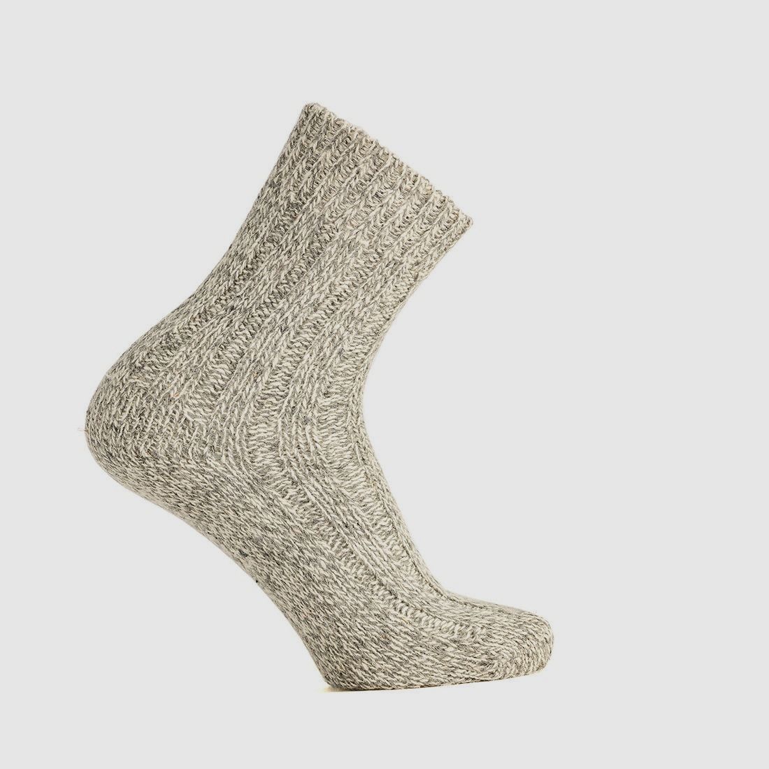 Arrak Outdoor Wollsocken Grau 35-37