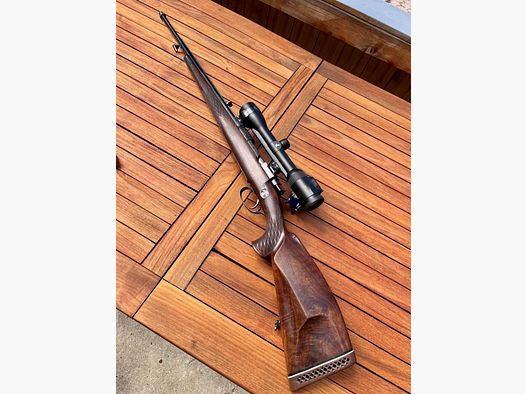 Full engraving Mauser 98 incl. Swarovski Z6i 1.7-10x42