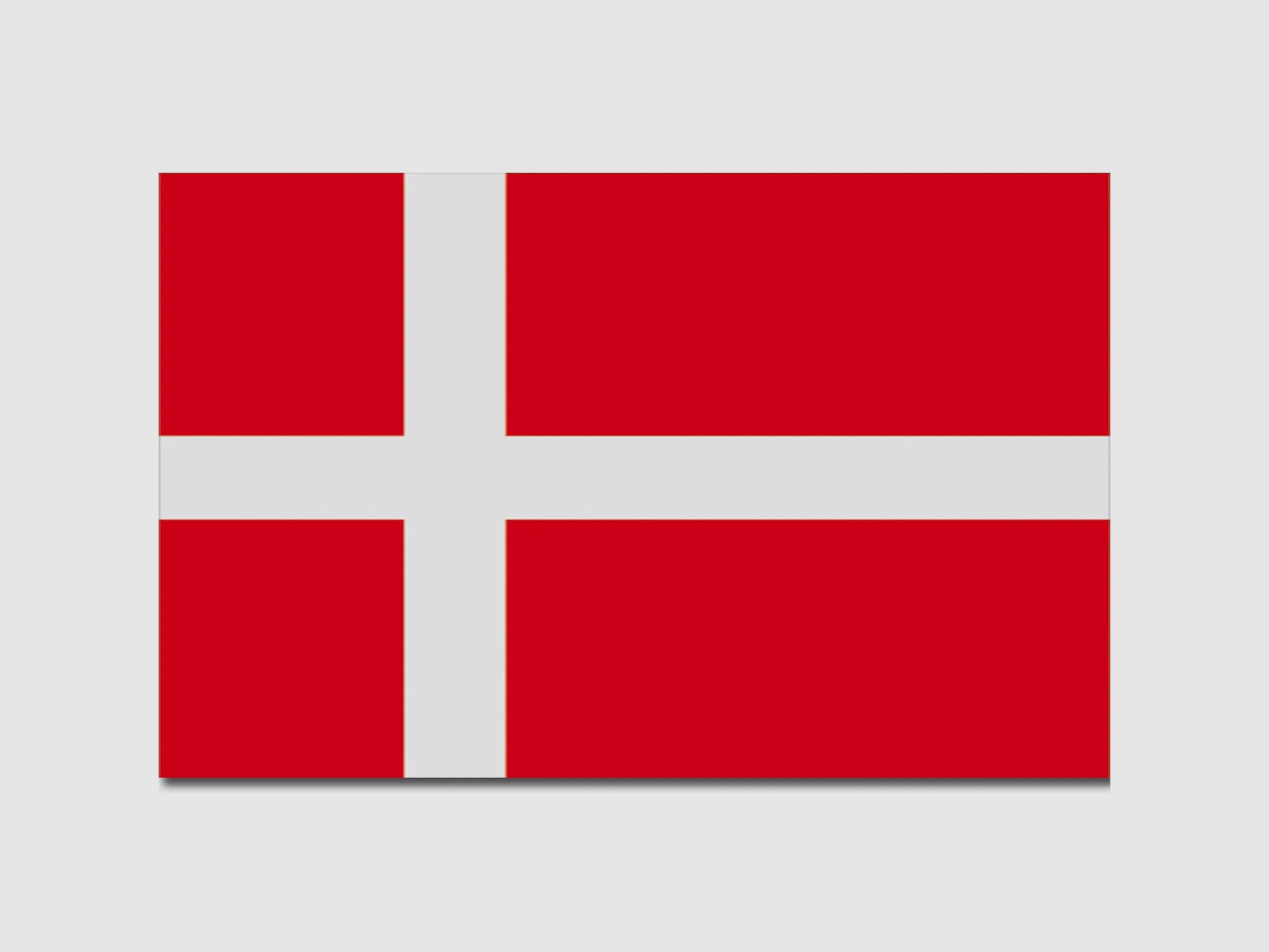Unbekannt Flagge Dänemark