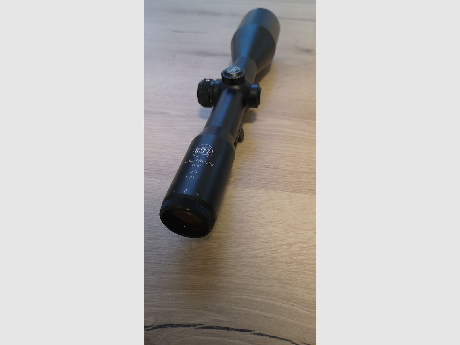 Zielfernrohr KAPS 8x56 uit Asslar/Wetzlar inclusief originele Blaser Sattelmontage