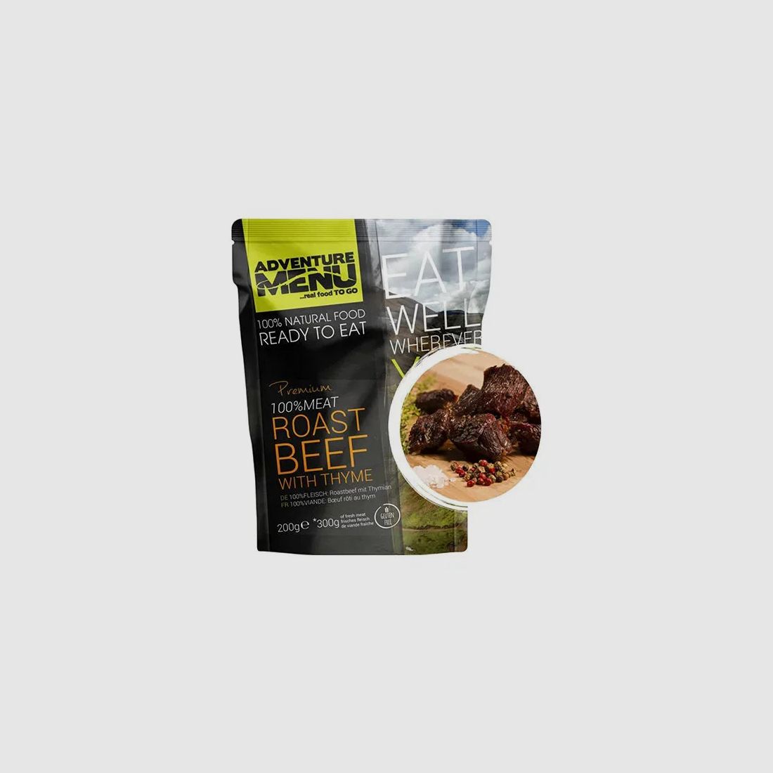 Adventure Menu Roastbeef mit Thymian