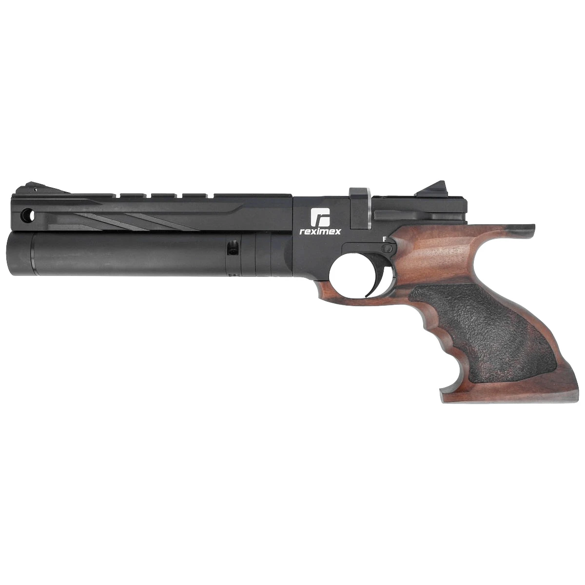 Wiatrówka Pistolet PCP Reximex RPA 5,5 mm z regulatorem + akcesoria i etui