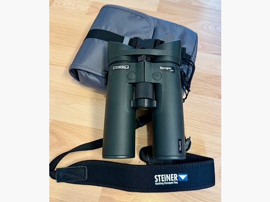** STEINER Fernglas Ranger LRF 10x42 * NEU * GARANTIE * Laser-Entfernungsmesser * OVP **