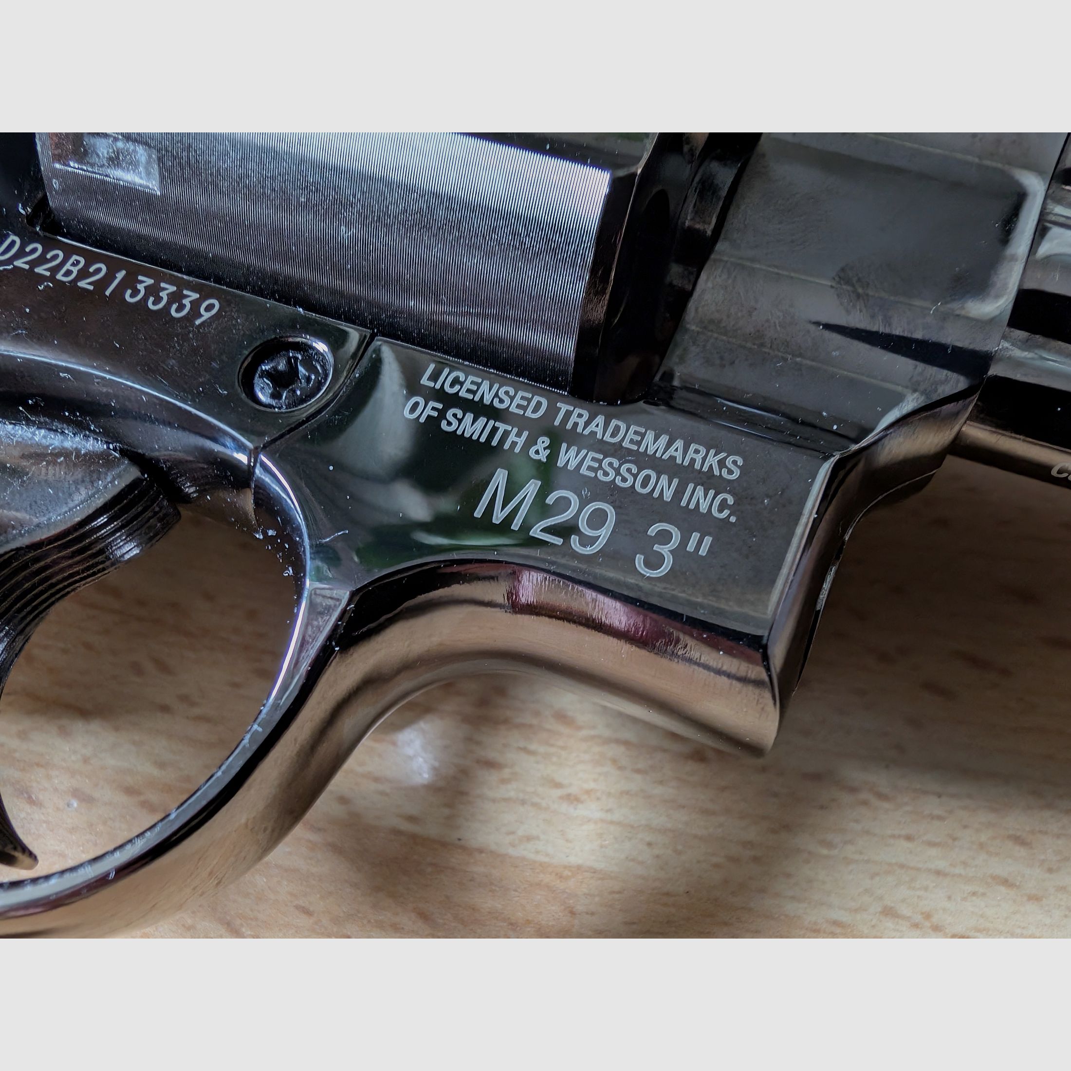Smith & Wesson M 29 Revolver/  44 Magnum  CO 2 /  4,5 mm BB - Frei ab 18 