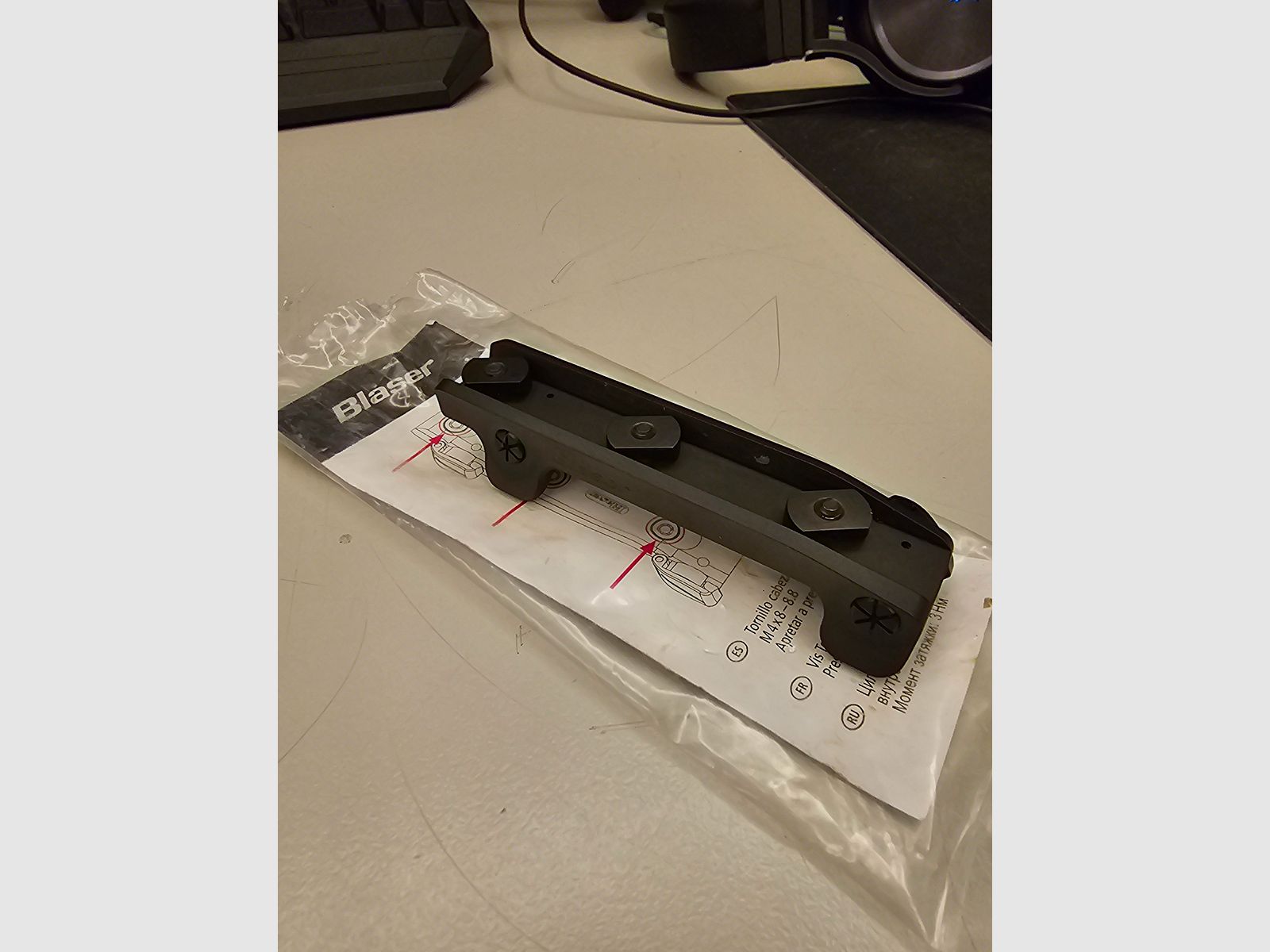 Montaje de silla Blaser R8 / R93 30mm