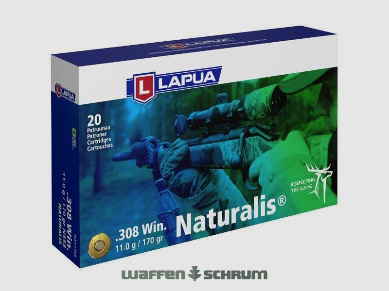 Lapua Naturalis 11,0g - 170gr. .308Win