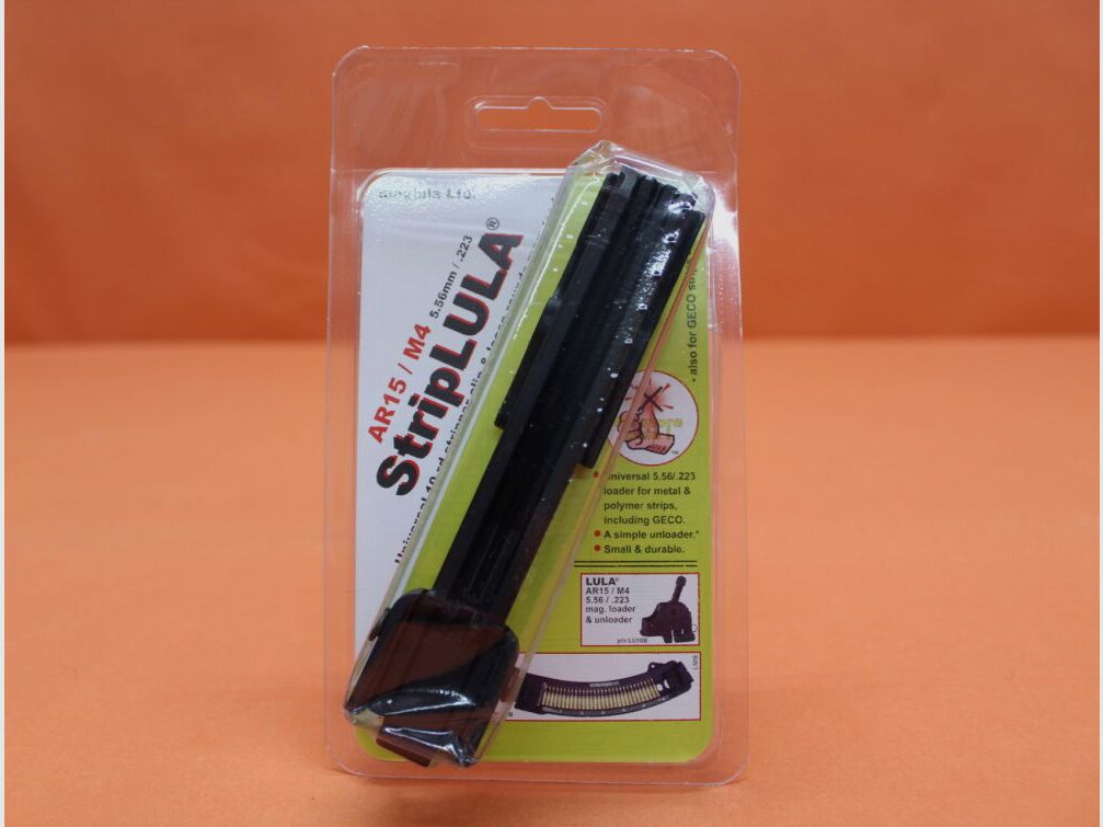 Maglula STRIPLULA (SL52B): Cargador/descargador para cargadores AR-15/M16 .223Rem BLK