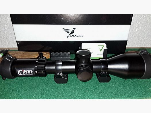 DDOPTICS DDOPTICS Nighteagle V8 2,5-20x56 NFX Supershort, Absehen A4N, I-Fiber, MRAD