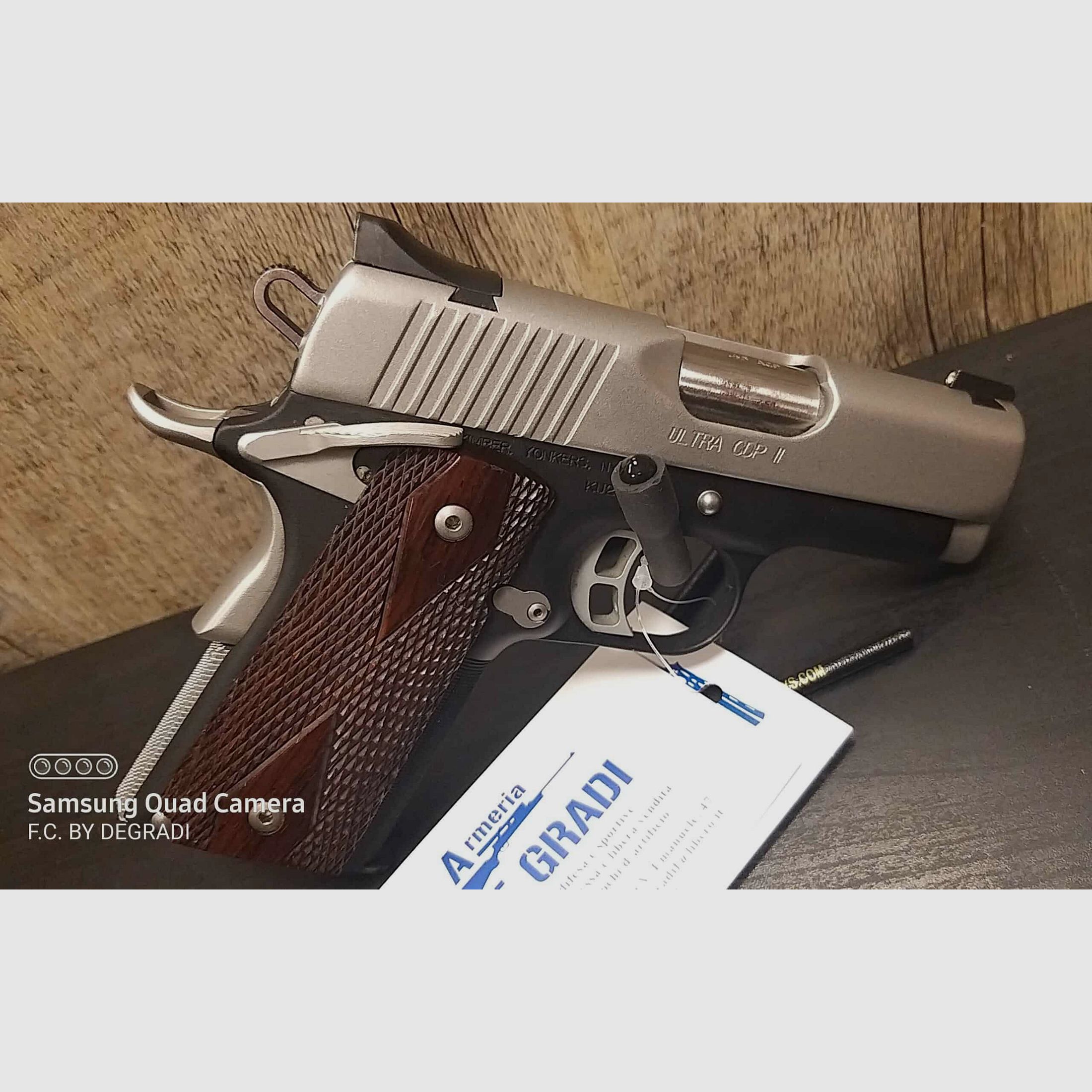 KIMBER ULTRA CDP II 45 AUTO, immagine 3 di 4