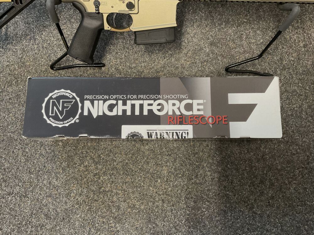 Waffen Burk BR10 308Win 12,5Zoll mit Nightforce Optik 4-14X56 4A