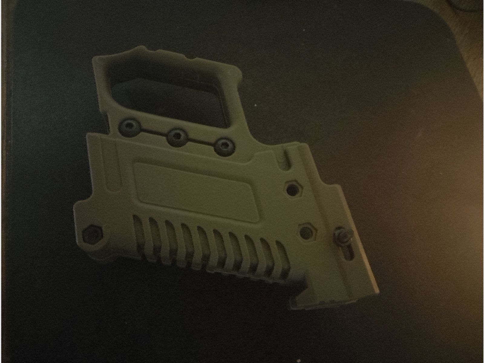 Glock 17 18 19 kit de conversión adaptador de empuñadura montaje Picatinny carabina nueva verde oliva