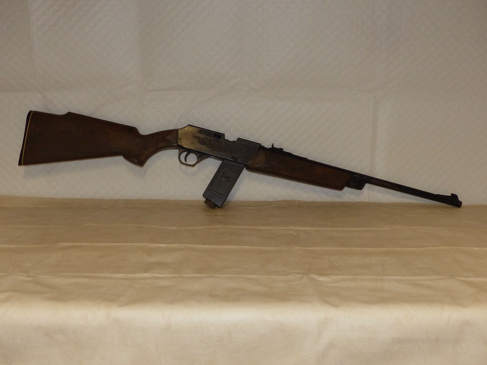 Carabina de aire comprimido Co2 de palanca inferior Daisy Power Line Mod. 990 Cal. 4,5 mm Diabolo y BB Dual Power USA vintage