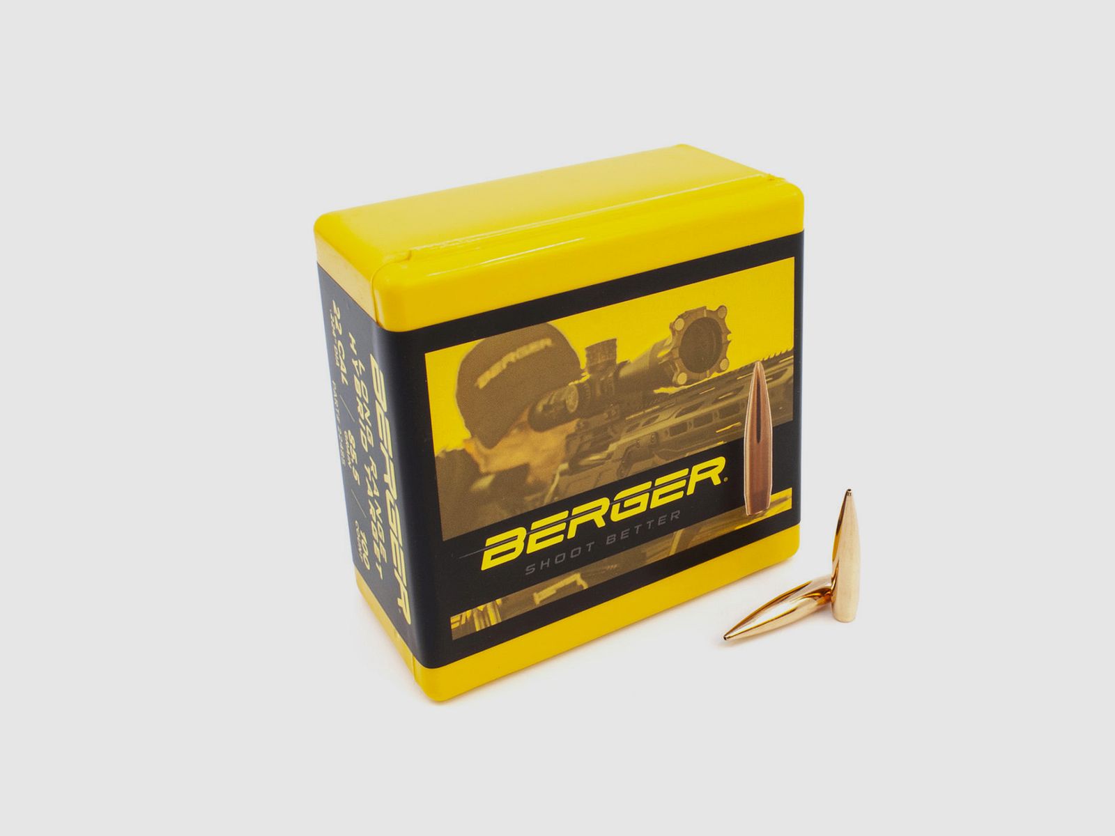 BERGER LR HYBRID TARGET 6MM 109 GR-1500UDS, imagen 2 de 5