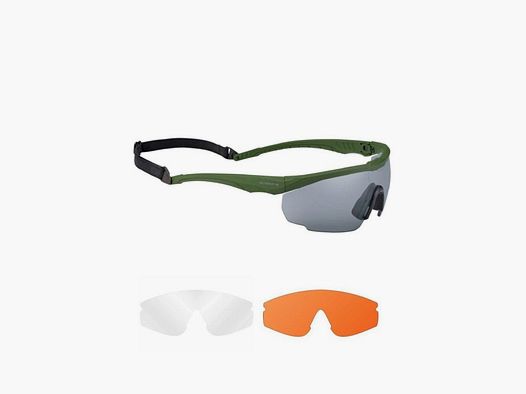 BLACKHAWK - OKULARY OCHRONNE SWISSEYE zielone