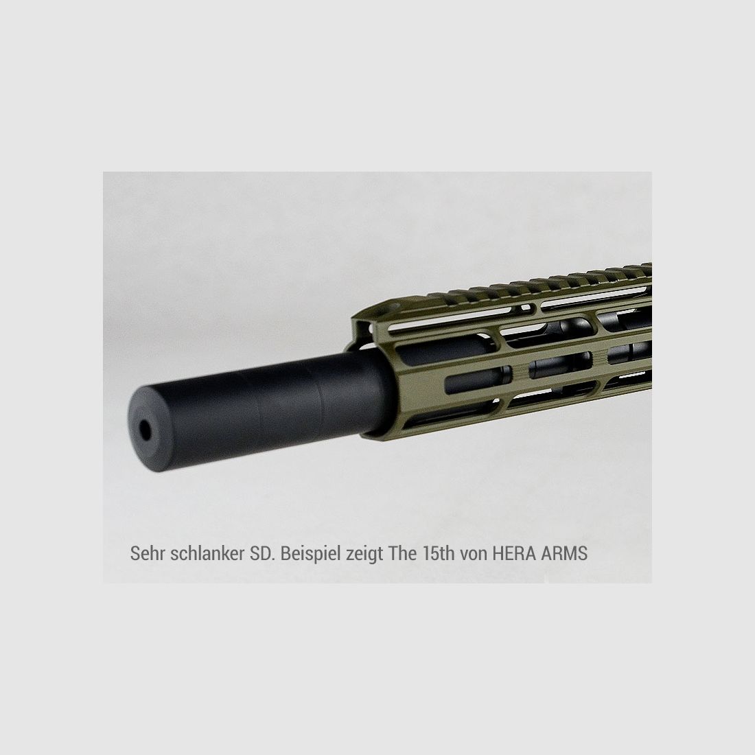 A-TEC AR30-4 Schalldämpfer für Kaliber .223 REM, Gewinde: 1/2"-28 UNEF