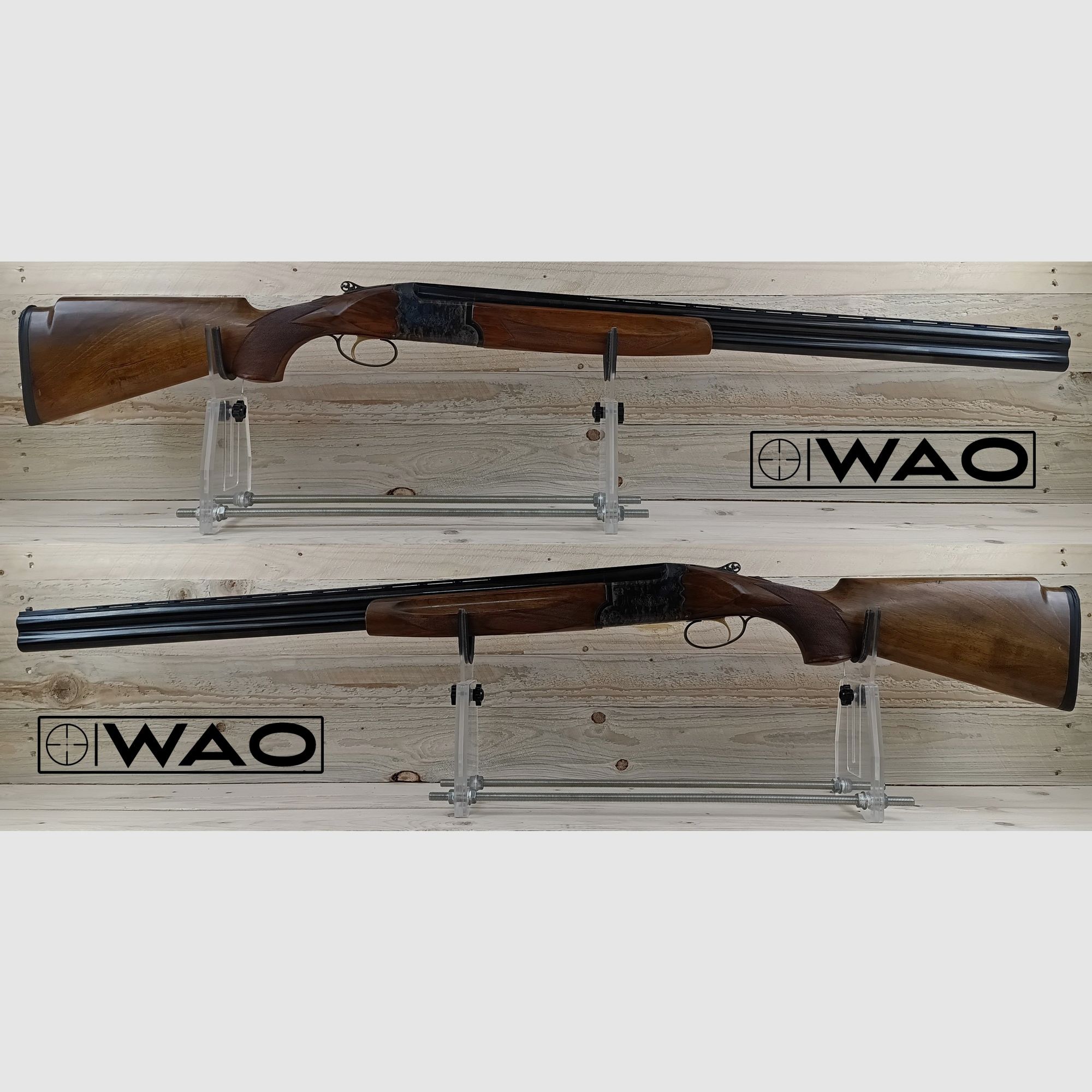 Bockdoppelflinte I.A.B. / Hege Olympic Trap, Kal. 12/70 *hochwertig*