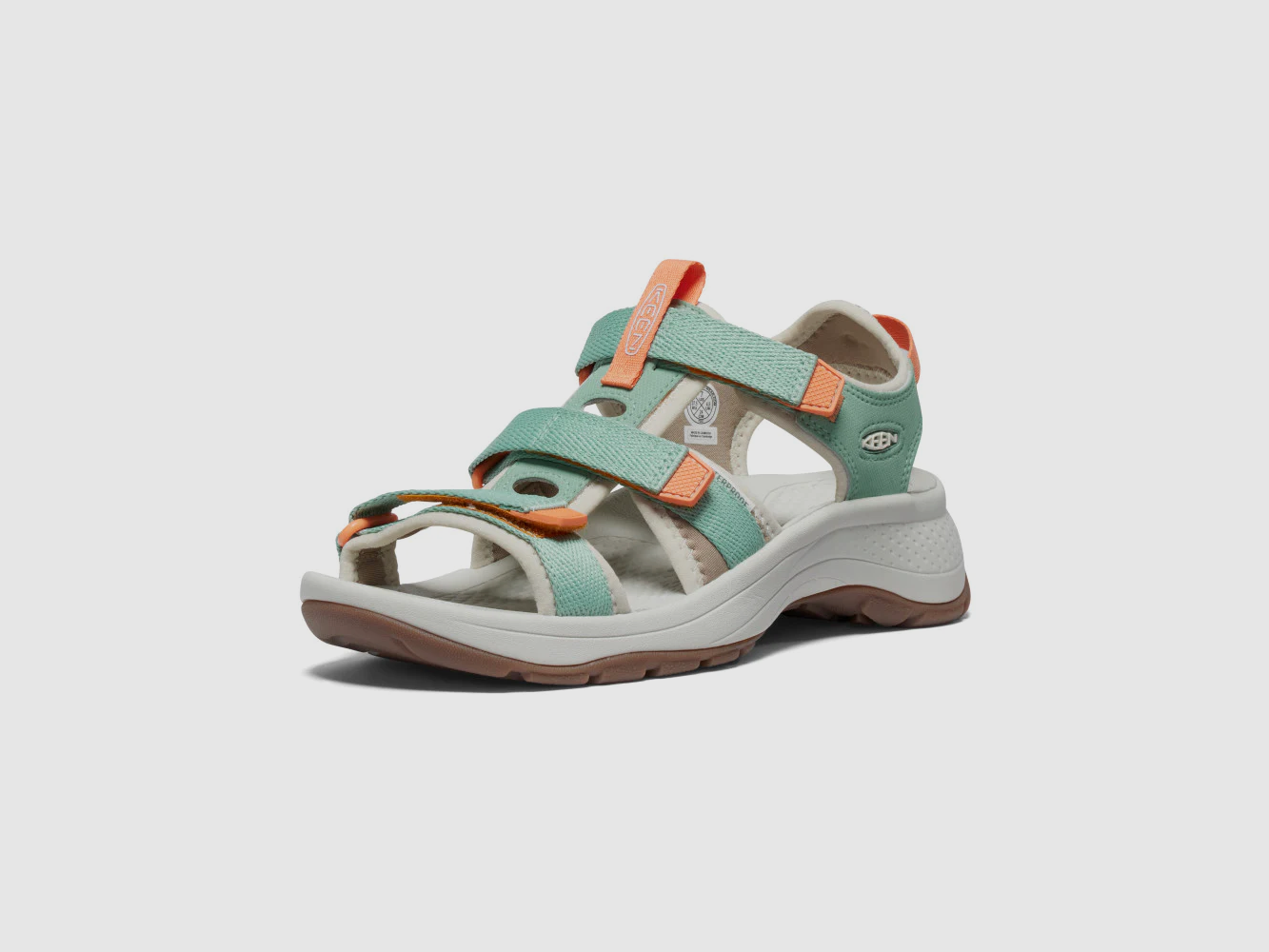 Keen Astoria West Open Toe W – Granite Green/Tangerine, image 2 of 5