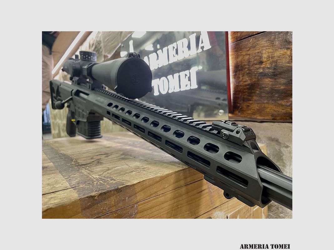 RIFLE – BARRETT MRAD CAL. 338 LAPUA MAG 26″ SMR BLK MIL-SMU, image 3 of 7