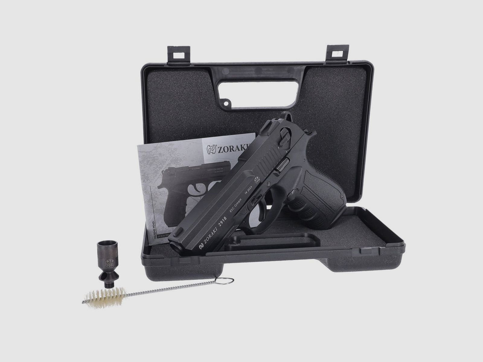 Zoraki 2918 alarmpistool 9 mm P.A.K. zwart, afbeelding 3 van 3