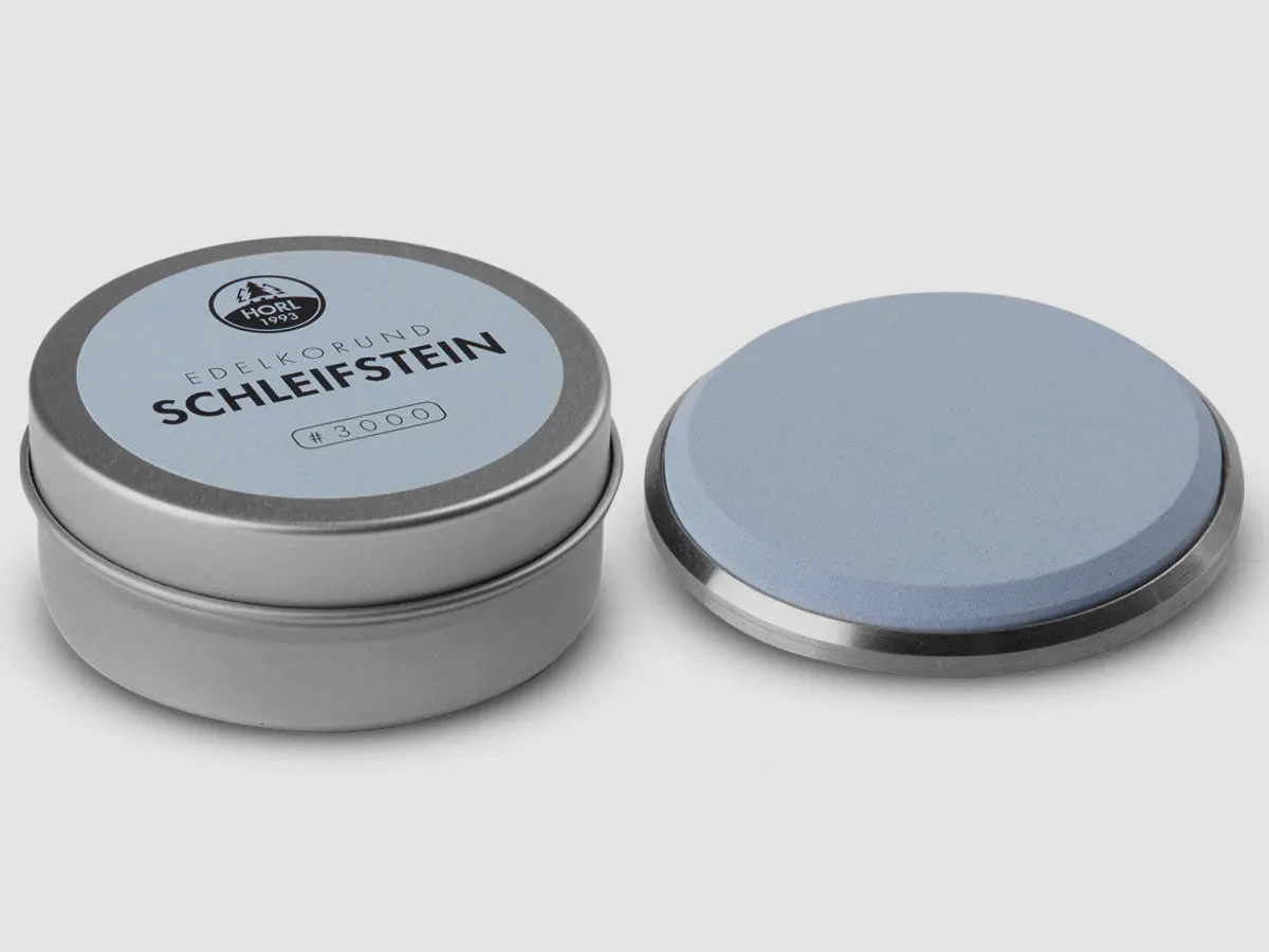 Pacchetto di affilatura premium HORL (SET), disco di affilatura intercambiabile, strop in pelle