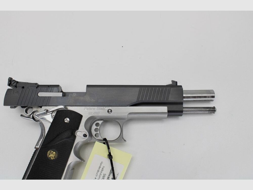 Peters Stahl Multicaliber Griffstück mit 3 Wechselsystemen .45Auto, 10mm Auto, 9mm Luger
