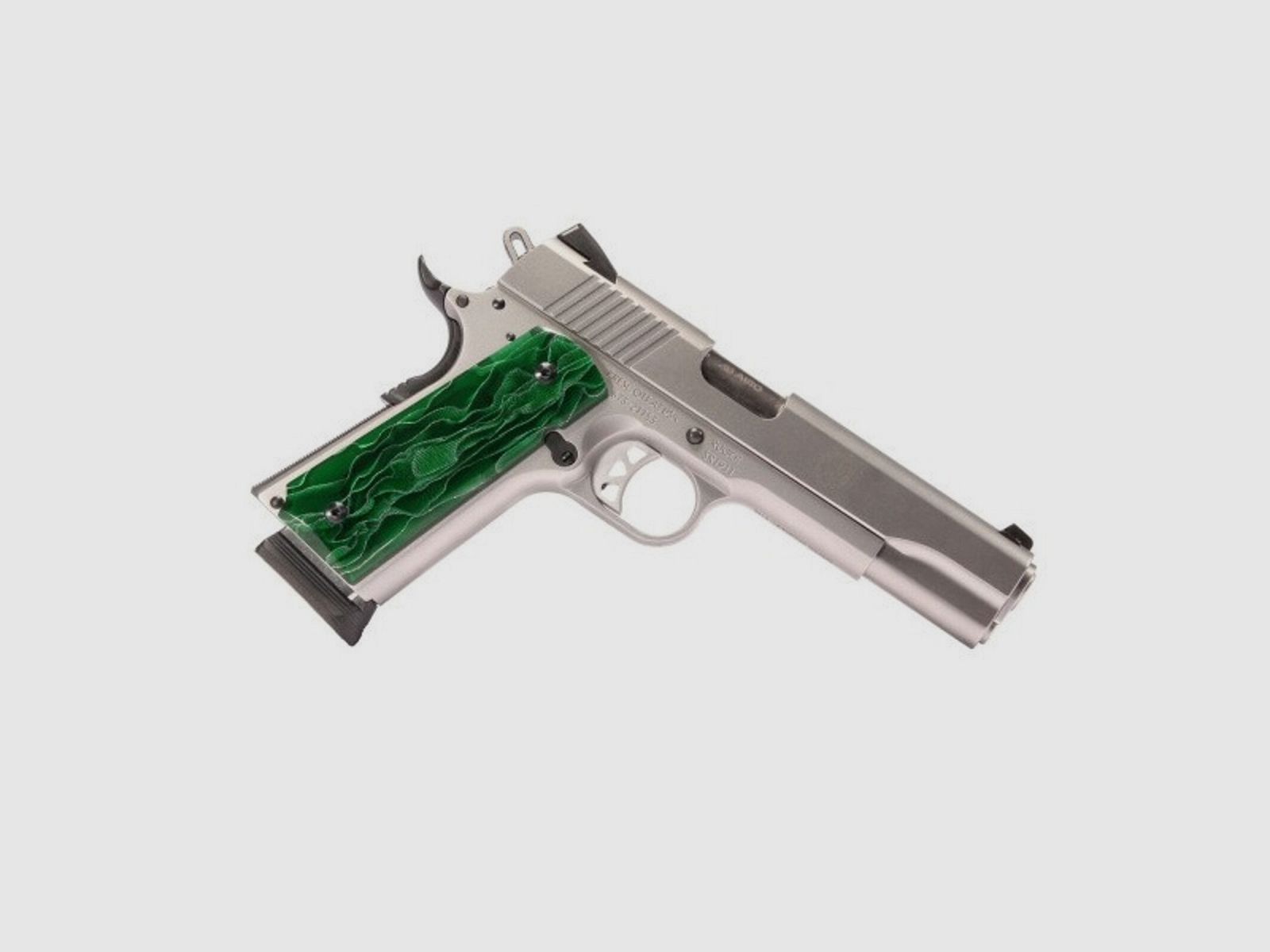 Pachmayr Grip Custom Alume Verde Colt 1911