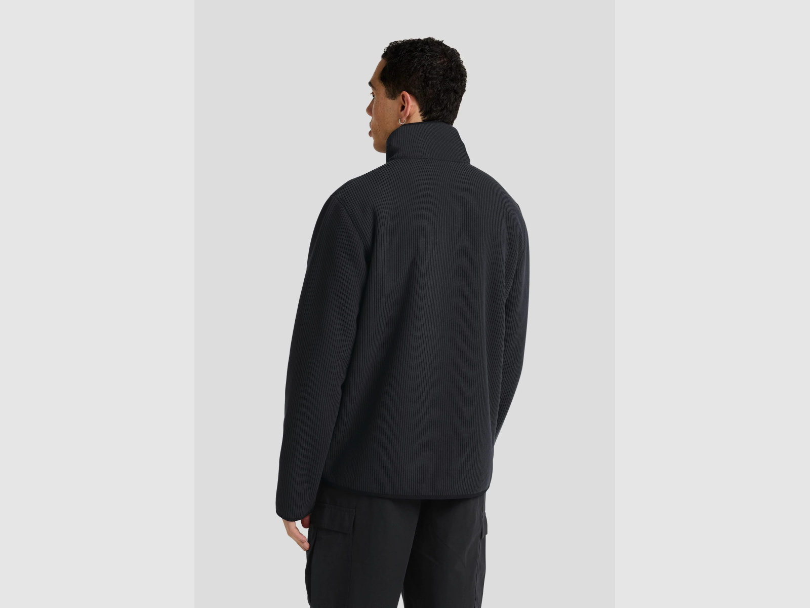 JACK WOLFSKIN Lake Ridge Jkt M Fleecejacke Herren Black