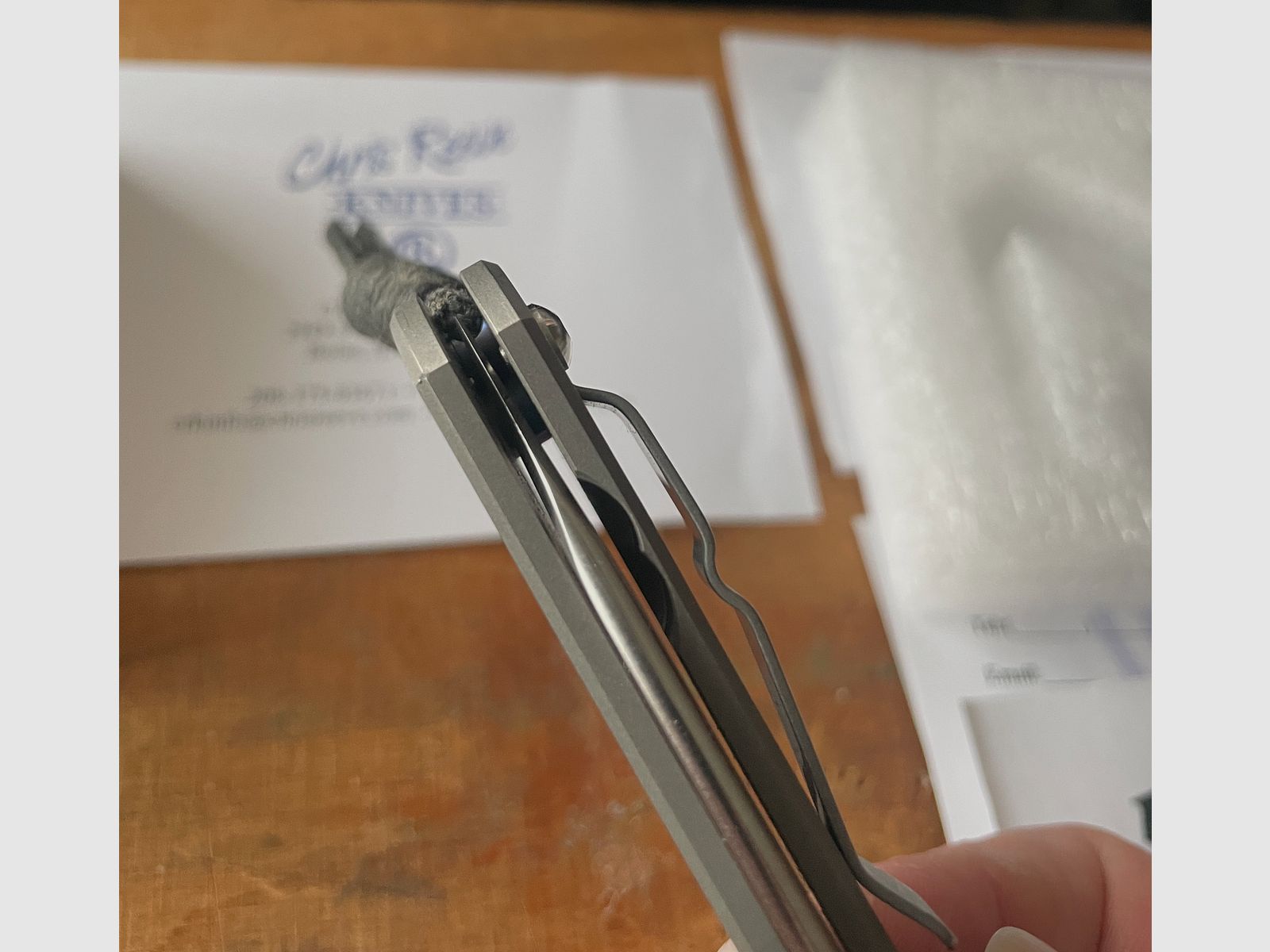 Chris Reeve "Small Sebenza INSINGO"  Tadchenmesser, komplett
