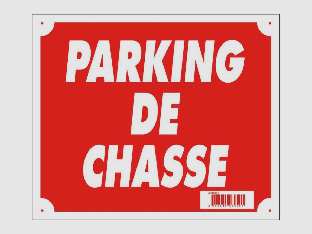 Schild 'Jagdparkplatz' 30 x 25 cm