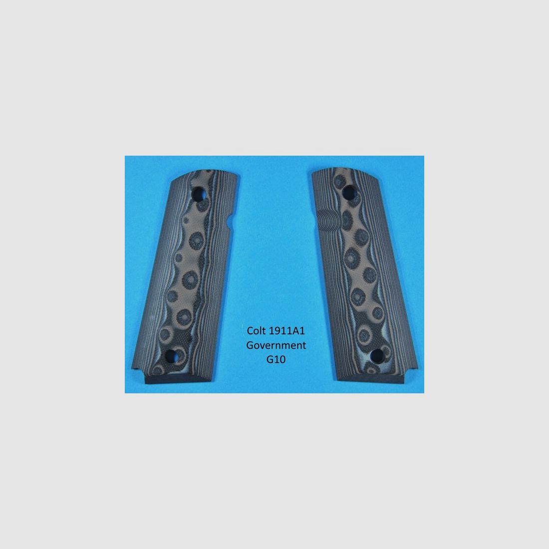 Griffschalen für Colt 1911A1 Government aus G10-Material