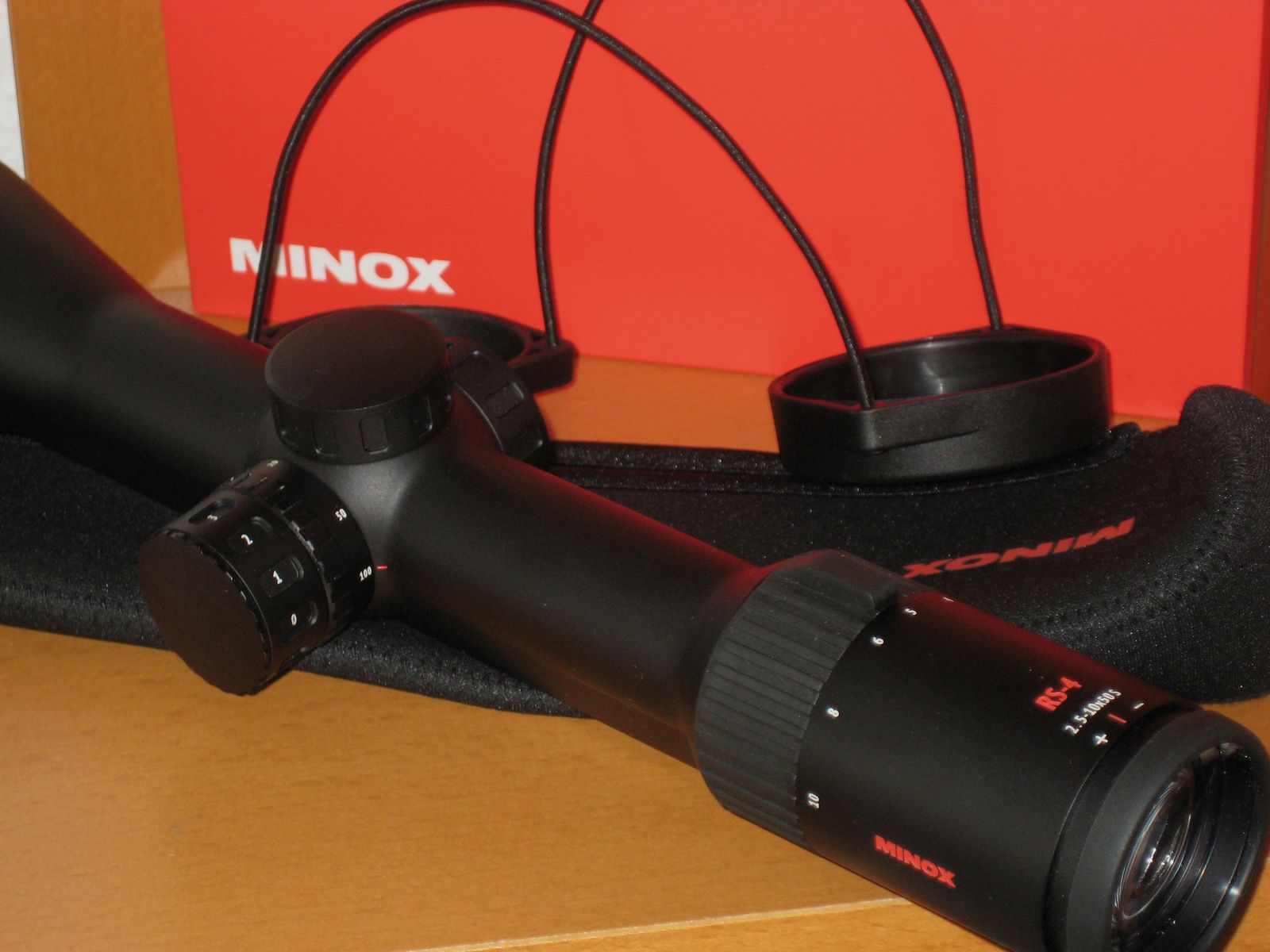 MINOX RS 4 2,5-10x50S LP60 mit Zeiss-Innenschiene TOP-Zustand für Blaser, Sauer, Merkel, Heym