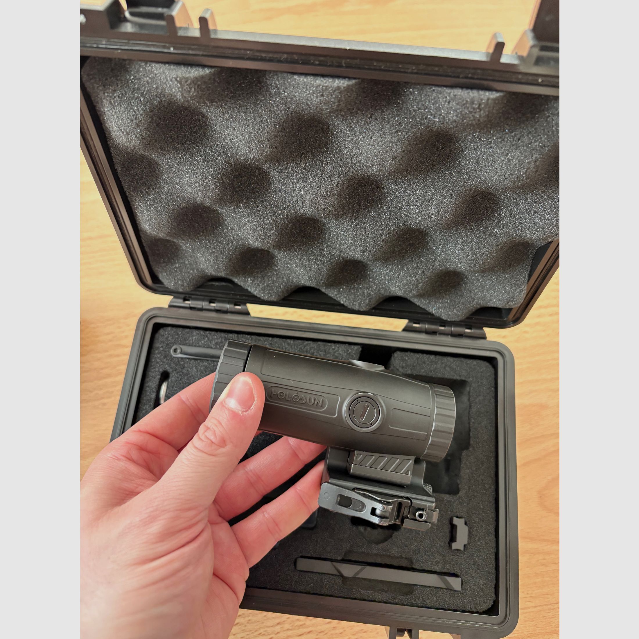 Holosun HS510C + HM3X Magnifier + Cover Set