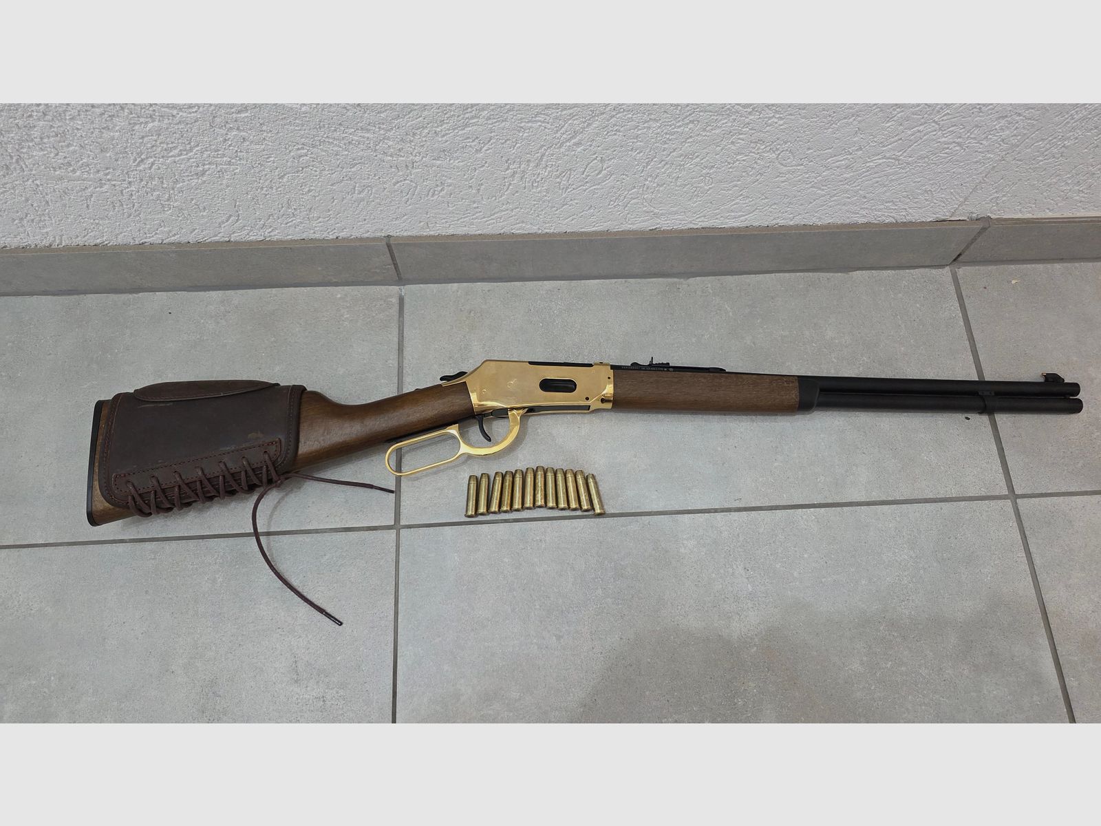 Legends Cowboy Rifle Gold-Finish 4,5 mm BB Co2-rifle