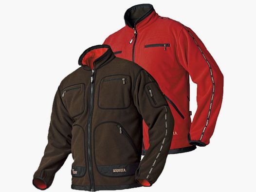 Härkila Kamko Fleece Men Brown/Red XL