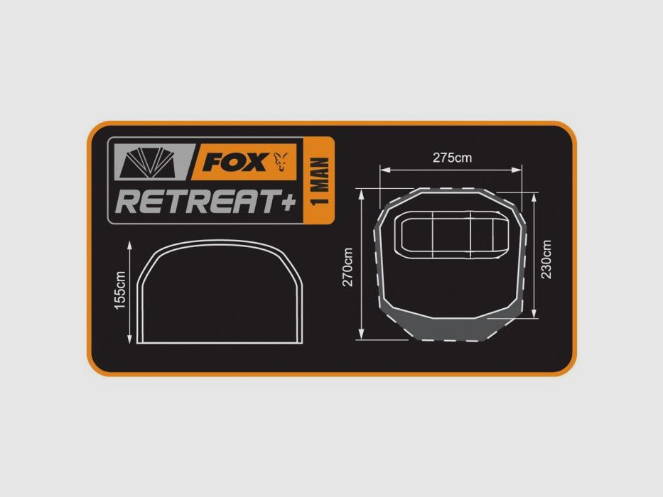 Bivvy Fox Retreat+ 1 Persoon PROMO, afbeelding 7 van 7